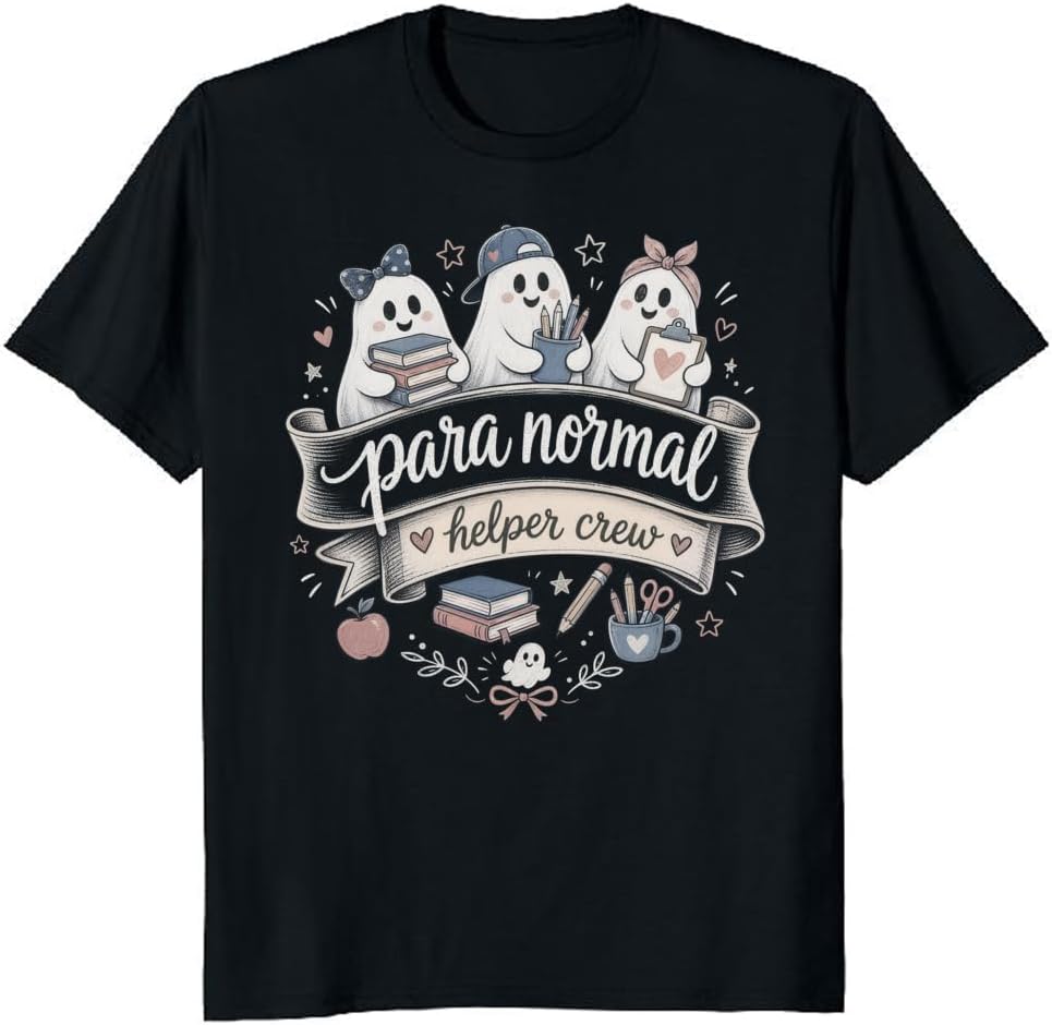 School Paraprofessional T-Shirt Staff Humor Vintage Seal Tee - S4