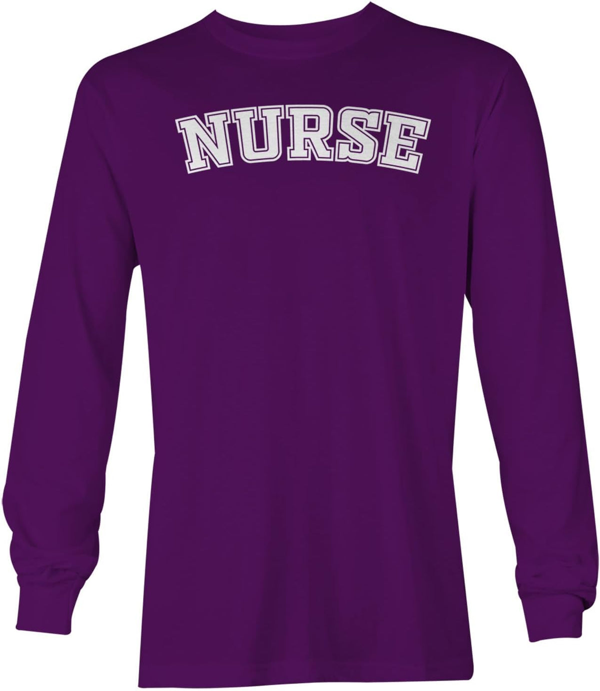 Tcombo Nurse - Registered Nursing RN Unisex Long Sleeve Shirt - Purple