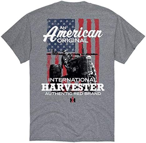 International Harvester - an American Original - Mens Short Sleeve Tee - Athletic Heather