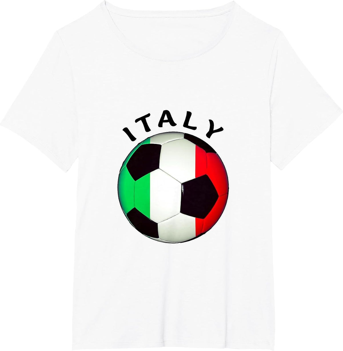 Italian Soccer Apparel De Futbol Italiano T-Shirt - White