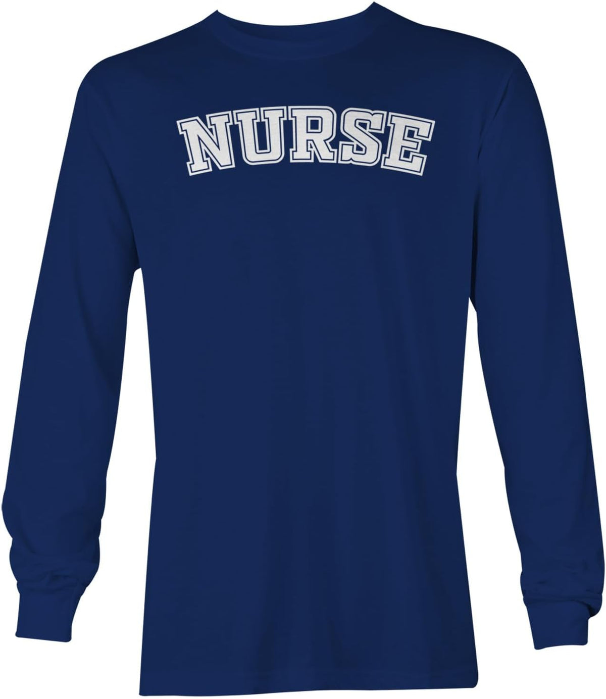 Tcombo Nurse - Registered Nursing RN Unisex Long Sleeve Shirt - Navy