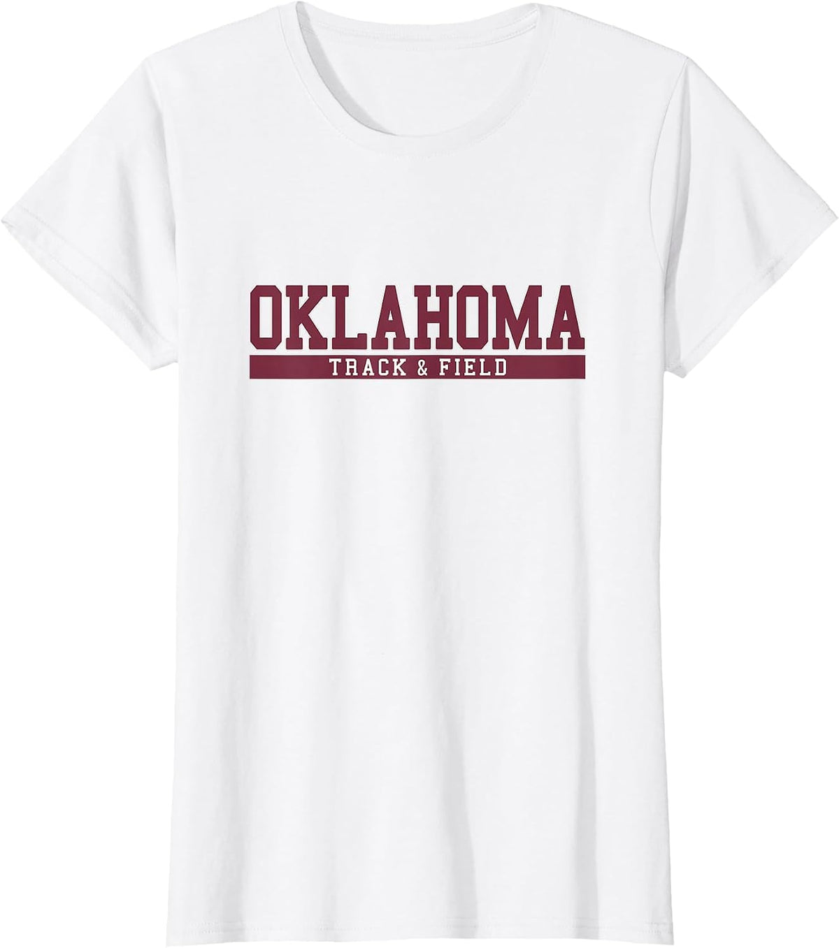 Oklahoma Track & Field T-Shirt - White