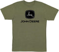John Deere Men's Trademark Logo Core Short Sleeve Tee - Olive