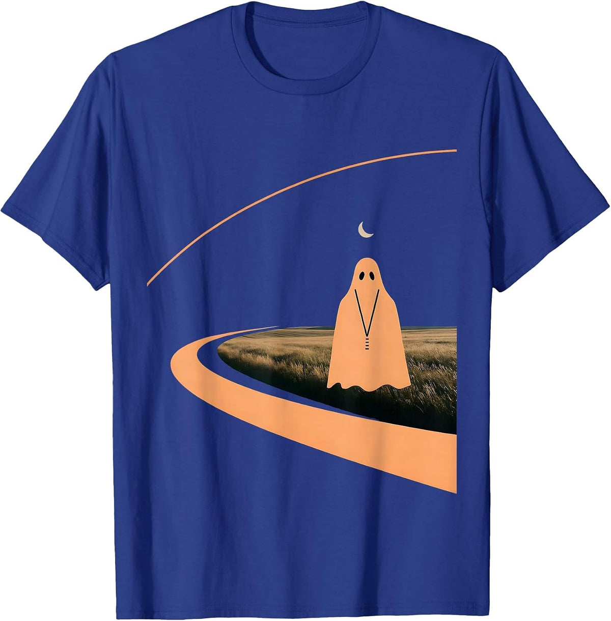Men's Para Normal Activities Ghost Halloween Paraprofessional T-Shirt - Royal Blue