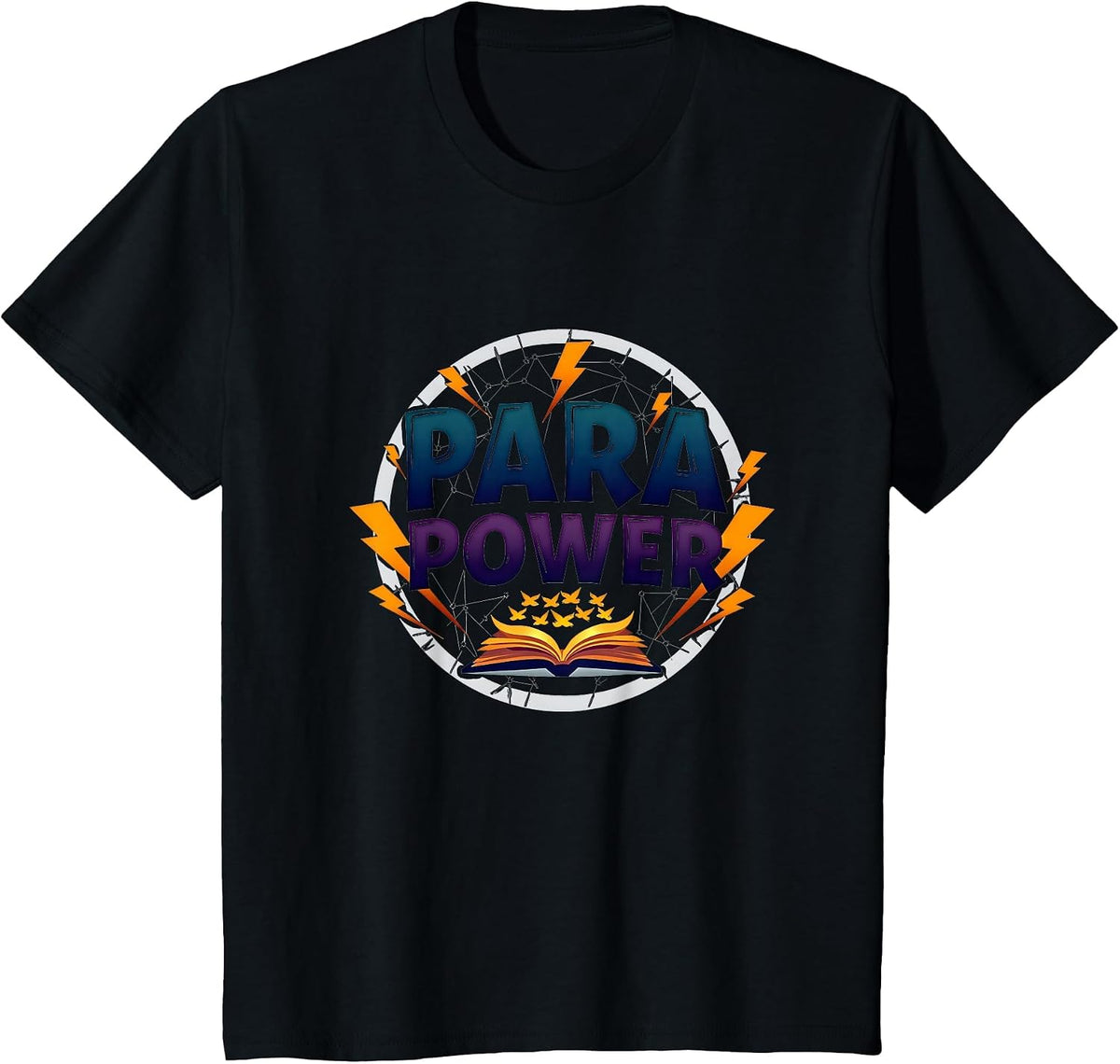 Paraeducators para Power Inspirational Education Gift T-Shirt - Black