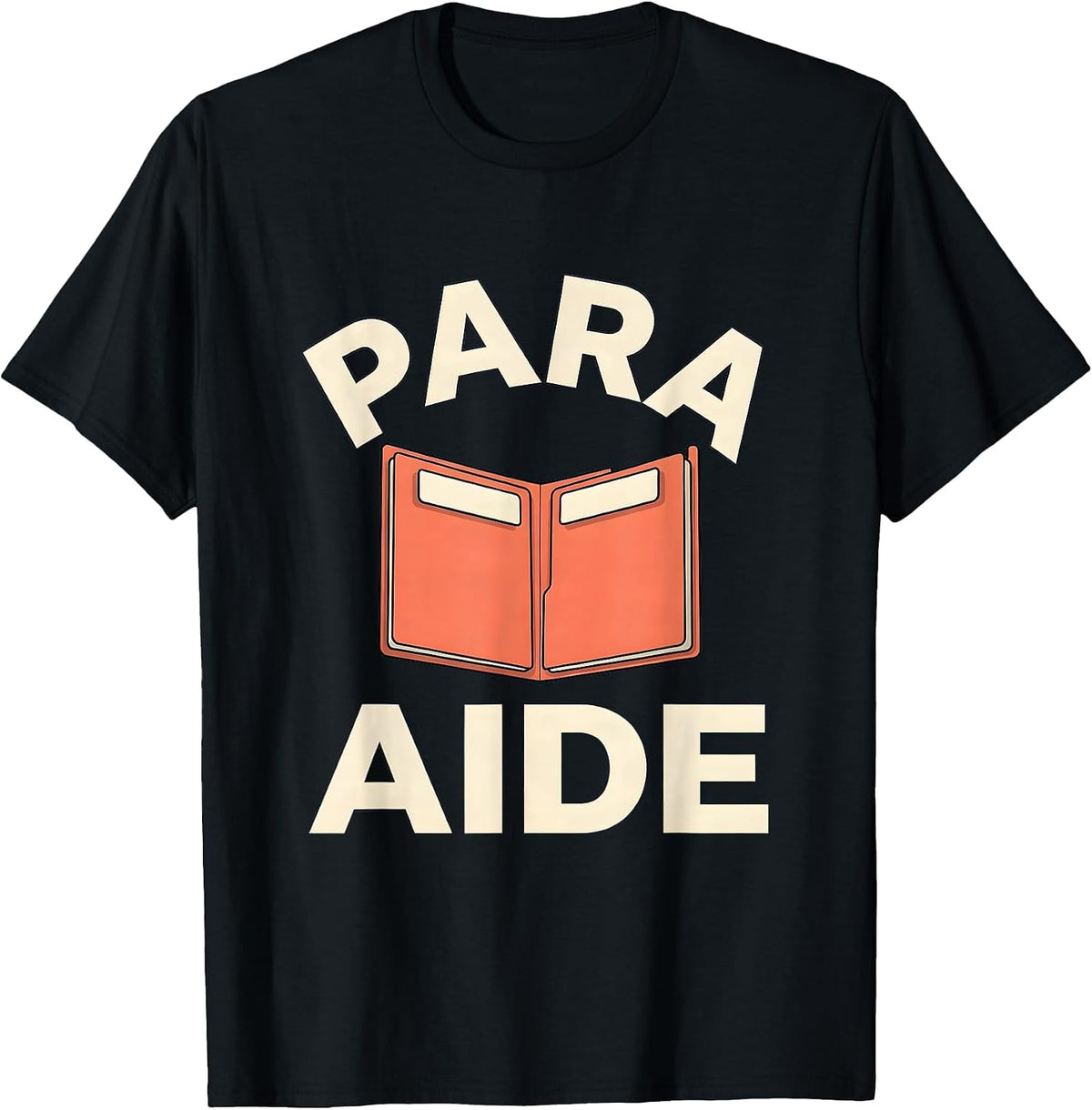 Men's Para Aide Funny Paraprofessional Paraeducator Teacher T-Shirt - Black