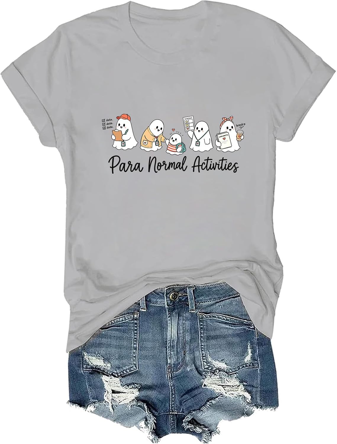 Para Normal Activities SPED Teachers Shirt Paraprofessional Tee Unisex - Grey