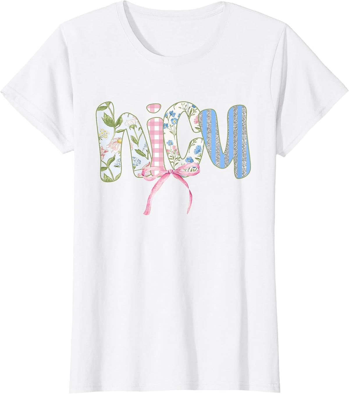 Nursing NICU Neonatal Intensive Care Nurse Practitioner T-Shirt - White