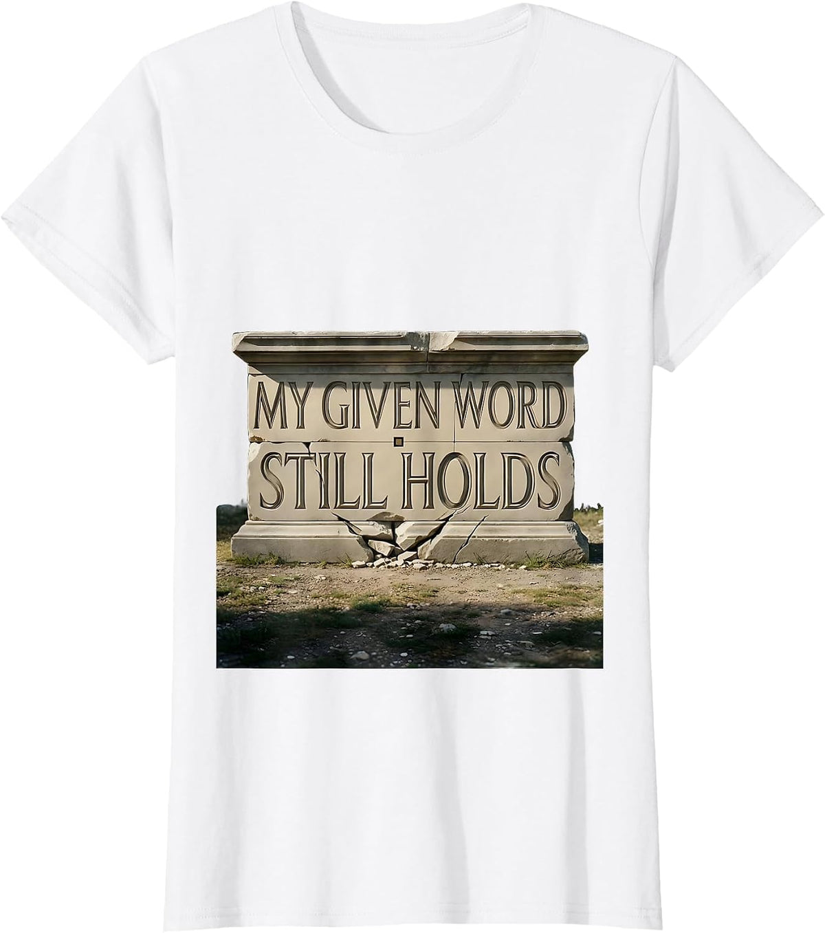 My Given Word Still Holds Masonic Brotherhood Freemason T-Shirt - White