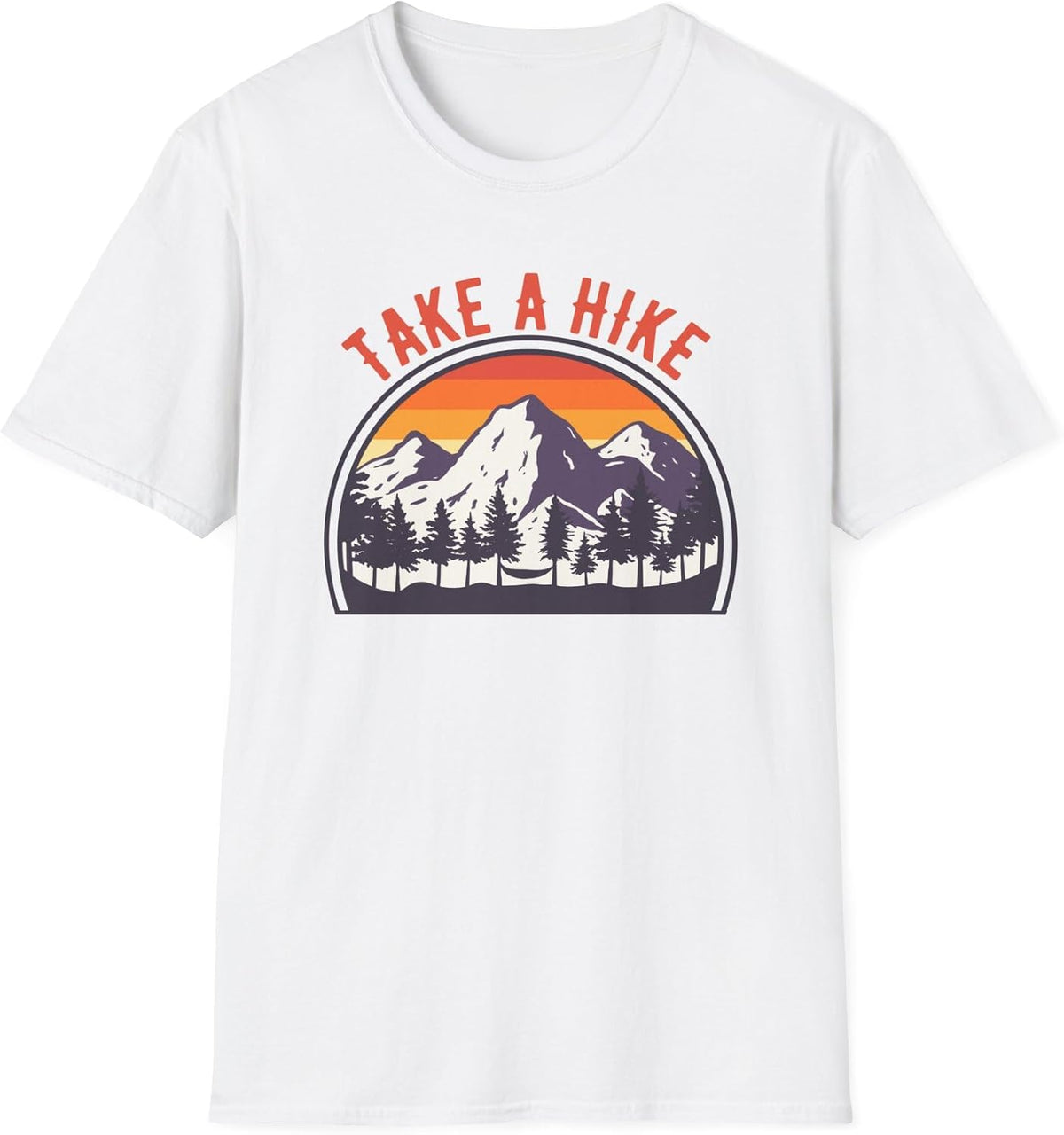 Take A Hike T-Shirt - White