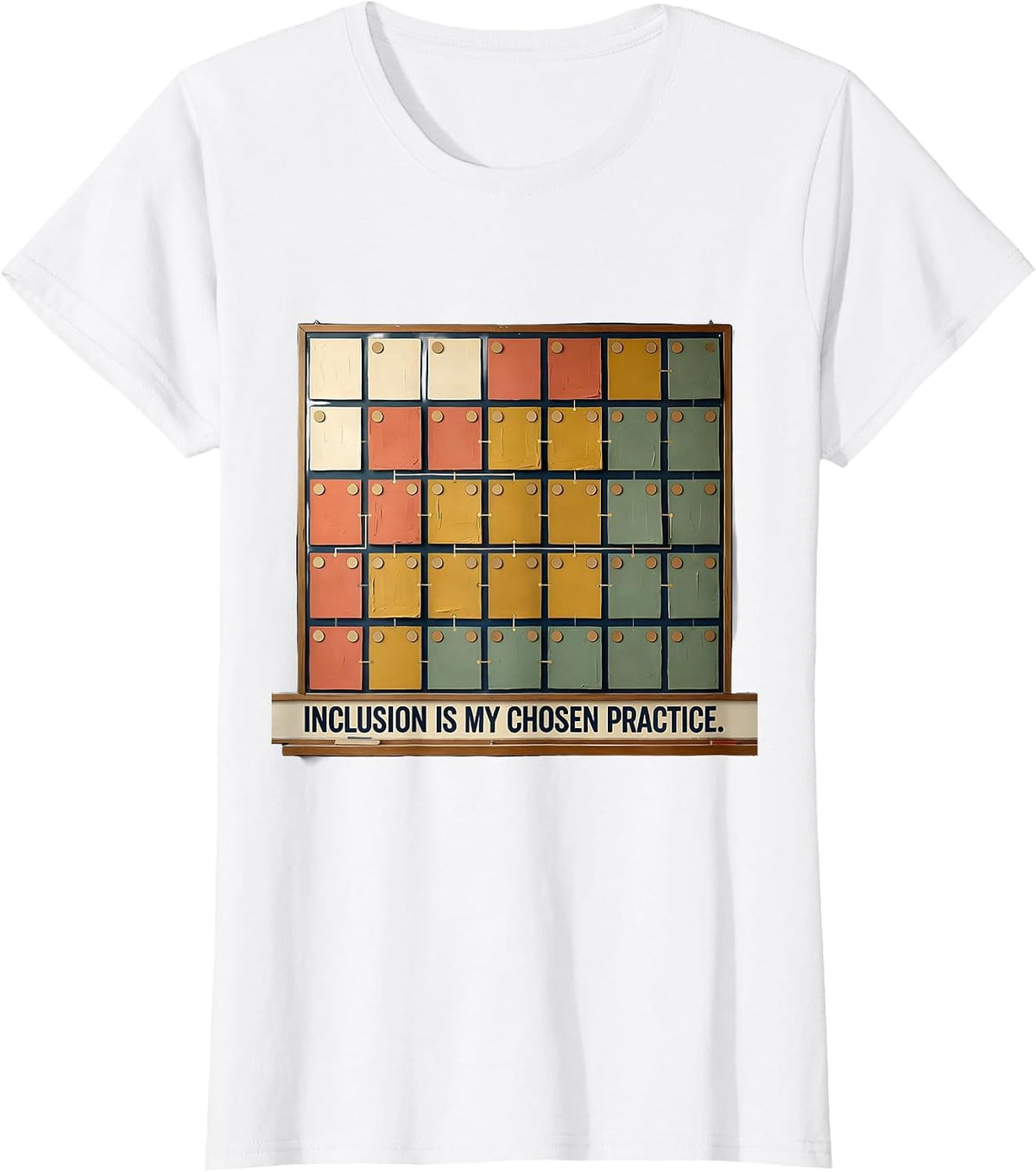 Inclusion Is My Chosen Practice Special Education Teacher T-Shirt - White