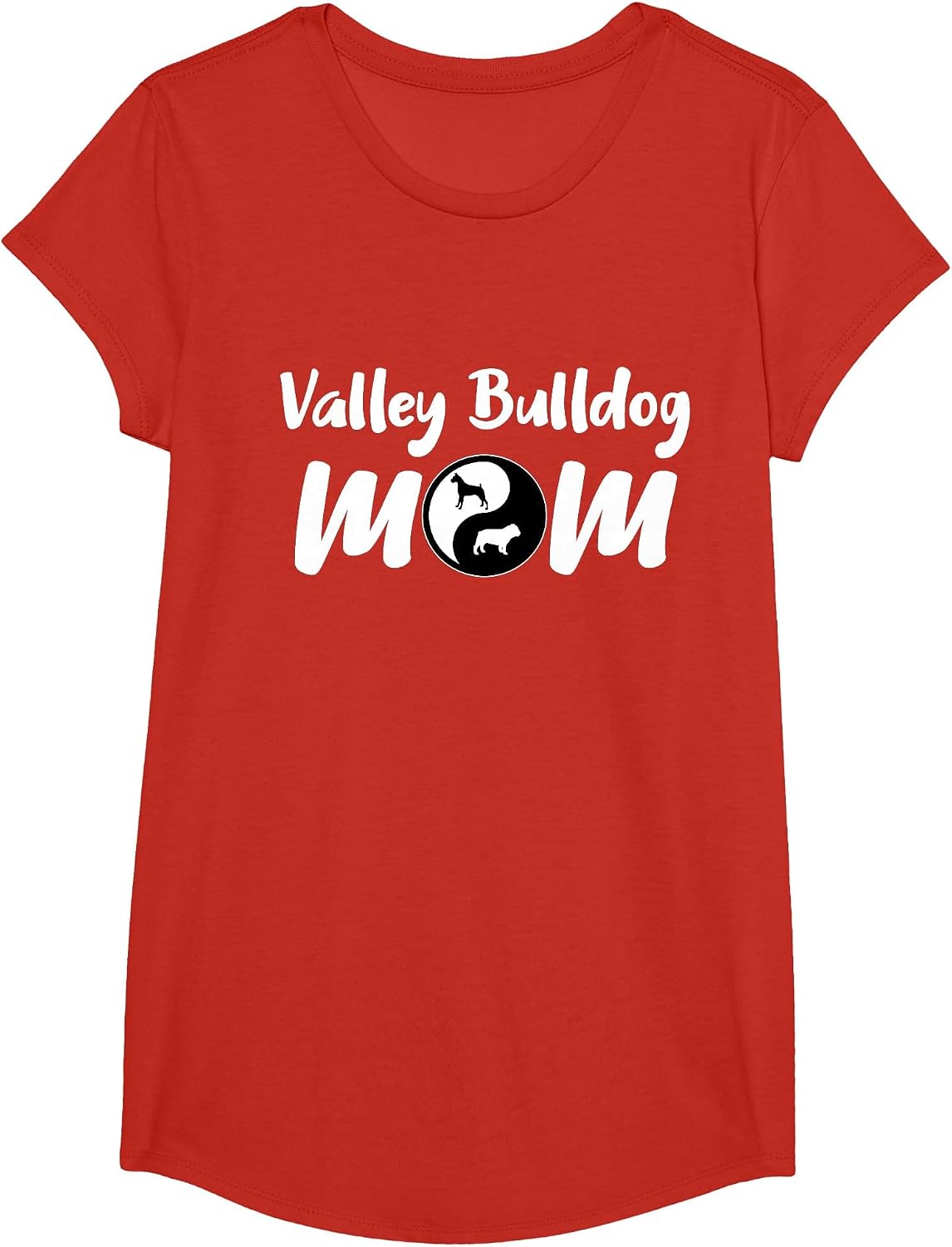 | Pet Dog Mama Cross Breed Owners T-Shirt - Girls Red