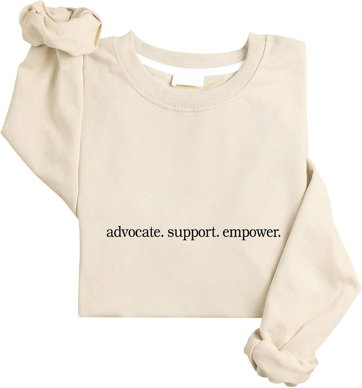 Advocate Support Empower Sweatshirt Social Worker Sweatshirt - Khika