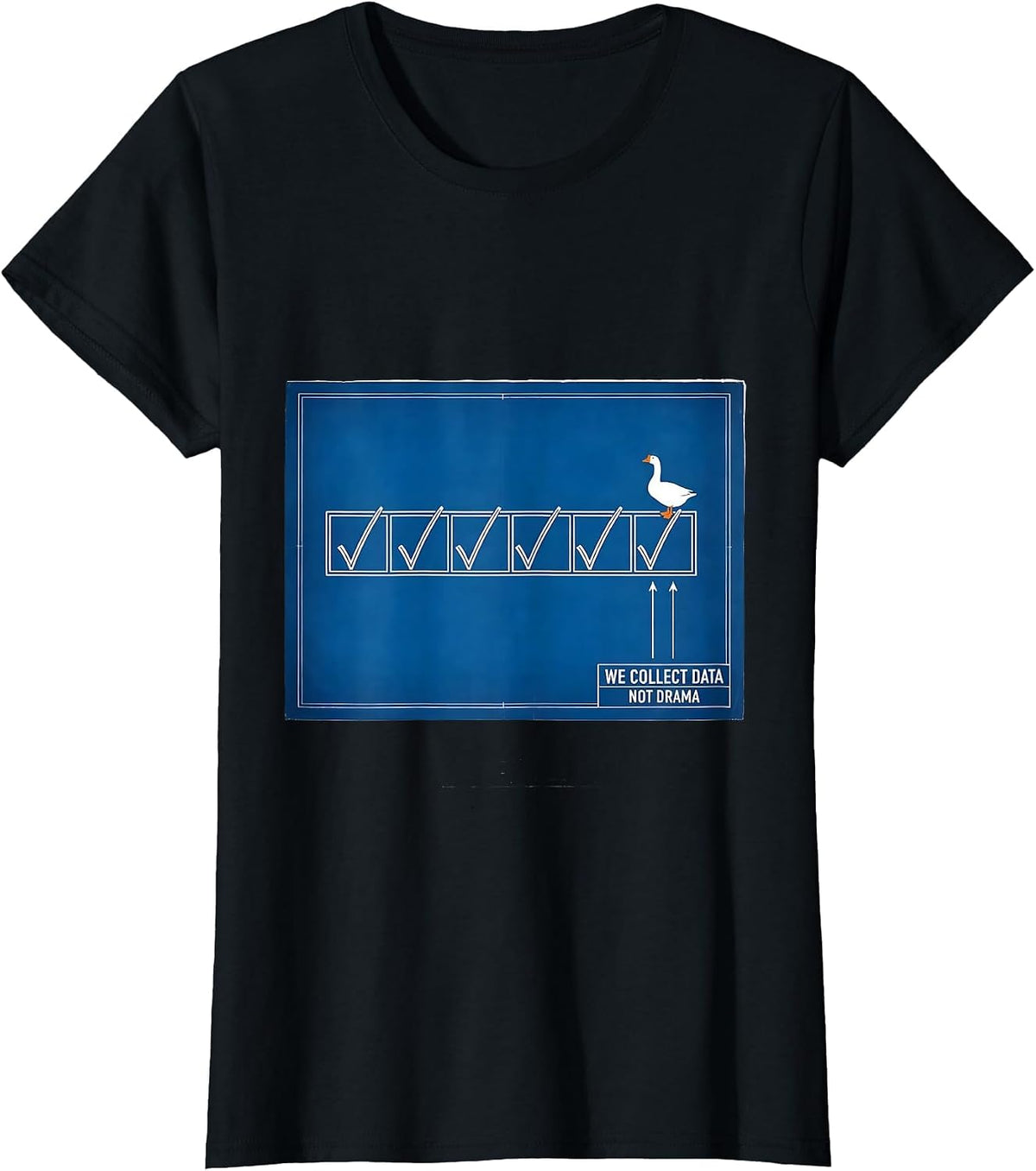 We Collect Data Not Drama Funny Special Education Teacher T-Shirt - Black