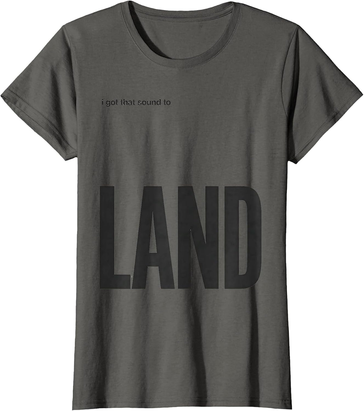 Women's I Got That Sound To Land Cute Speech Language Pathologist T-Shirt - Asphalt Grey