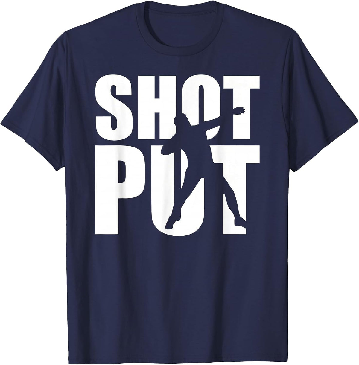 Shot Putches T-Shirt - Navy Blue