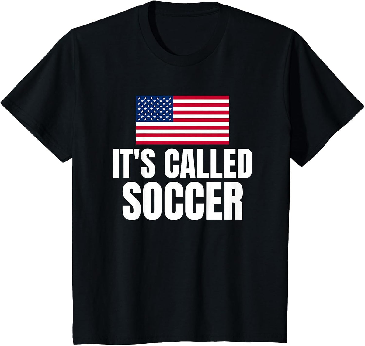 It's Called Soccer T-Shirt - Black