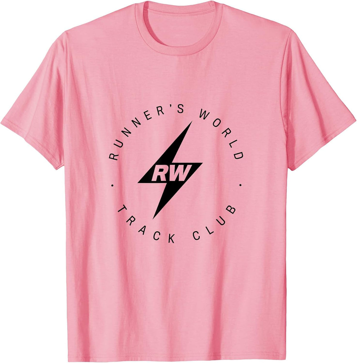 Runner's World Track Club T-Shirt - Pink
