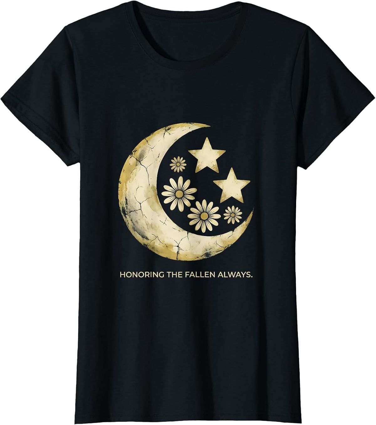 Sept 11 Memorial Honoring the Fallen Always T-Shirt - Black