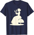 Labor Day Tailor Threading Needle by Lamplight T-Shirt - Navy Blue