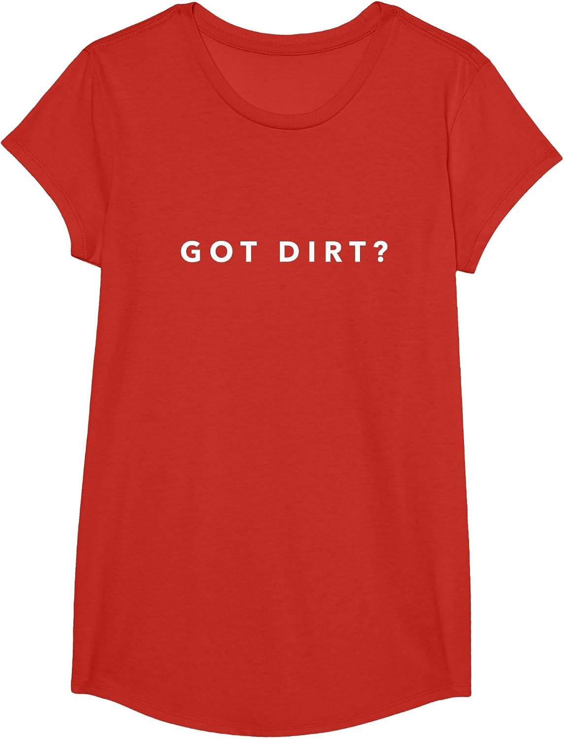 Got Dirt? Funny Soil Science Shirt T-Shirt - Girls Red