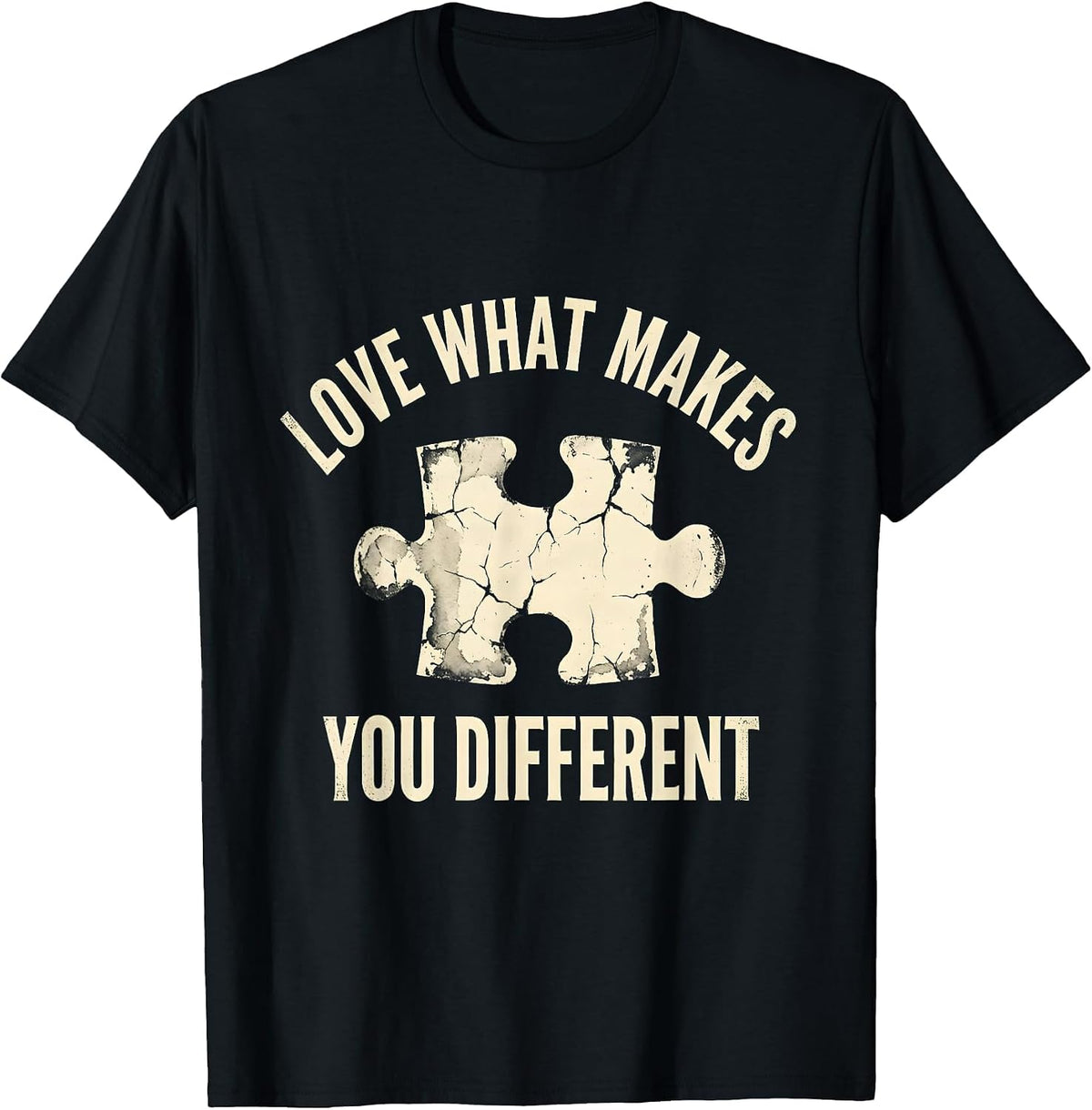 Men's Love What Makes You Different Special Ed Teacher T-Shirt - Black