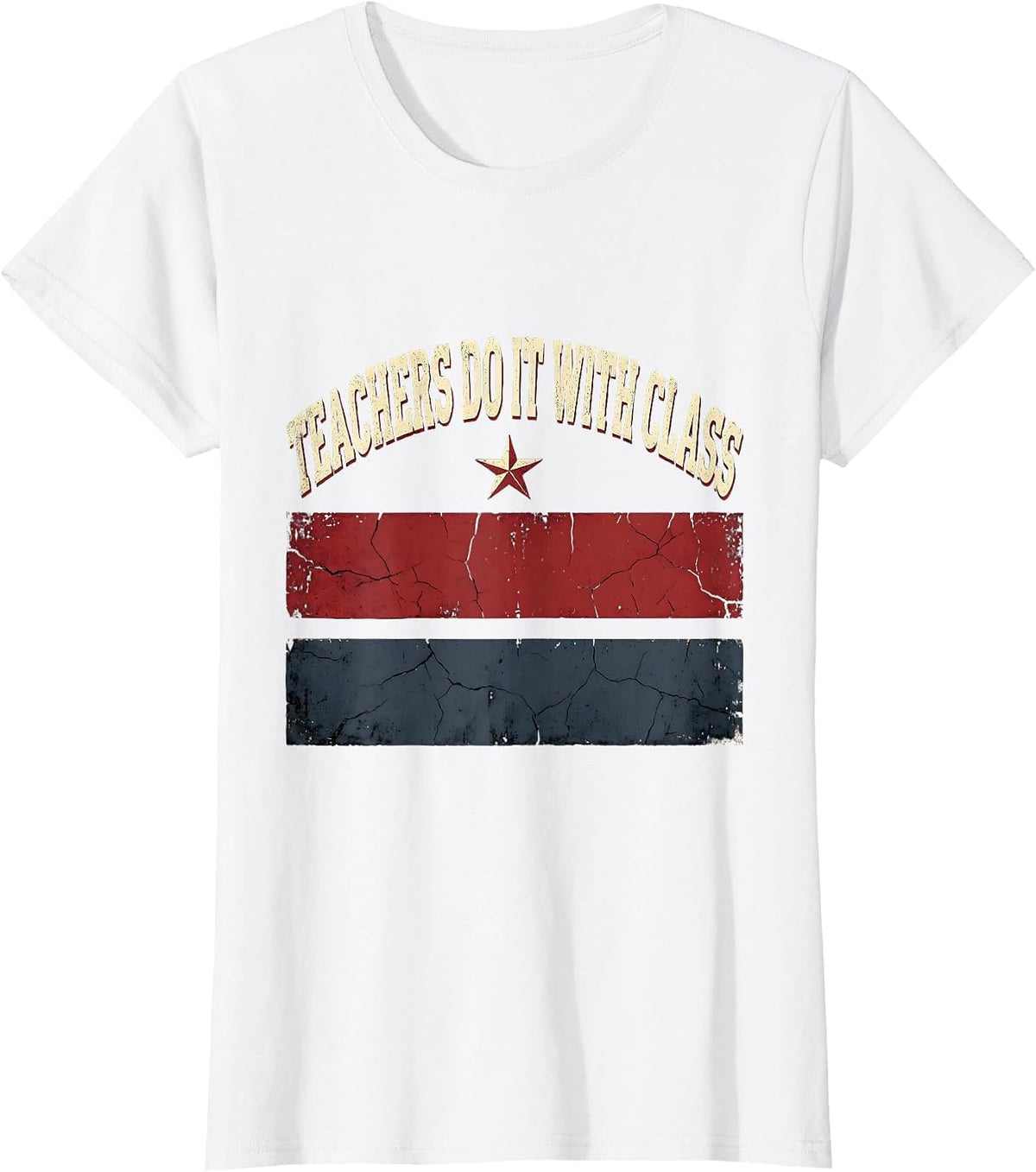 Teachers Do It With Class Back to School Design T-Shirt - White