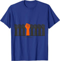 Labor Power Minimalist Union Worker Solidarity Pride T-Shirt - Royal Blue