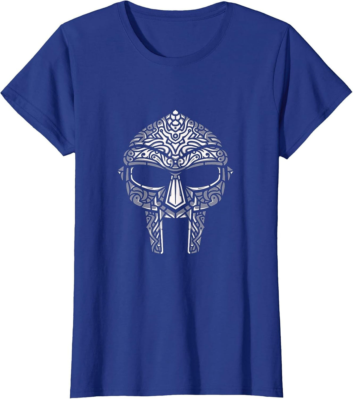Villain Mask Tshirt T-Shirt - Royal Blue