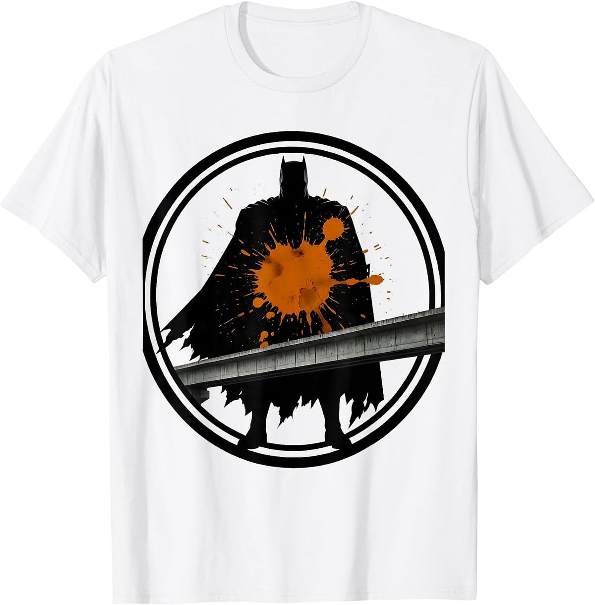 Men's Chaos Coordinator Parent Superhero Graphic T-Shirt - White