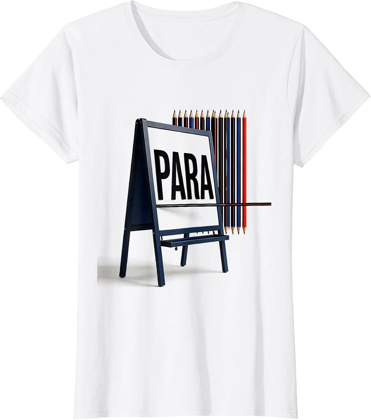 Women's Para Funny Paraprofessional Paraeducator Teacher T-Shirt - White