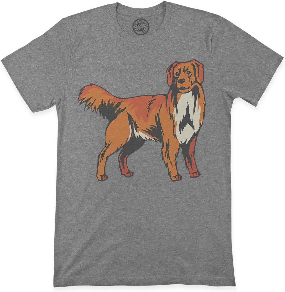 Graphic Novelty Premium T Shirts Nova Scotia Duck Tolling Retriever Pets Top Tee - As Pictured