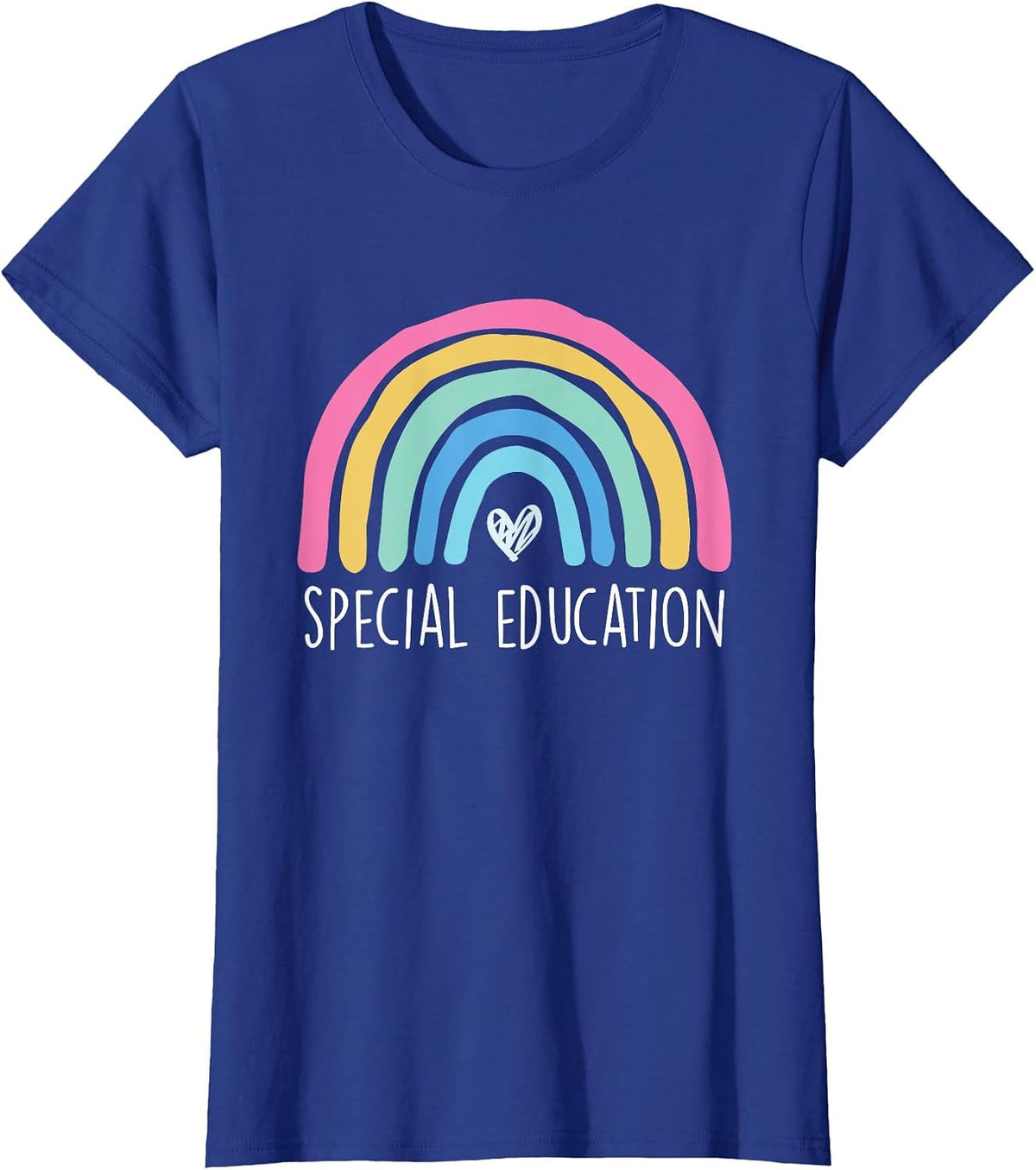 Special Education Sepd Teacher Paraprofessional Speducator T-Shirt - Royal Blue