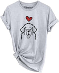 Inkopious Love Always Newfoundland T-Shirt - Unisex Grey Crewneck