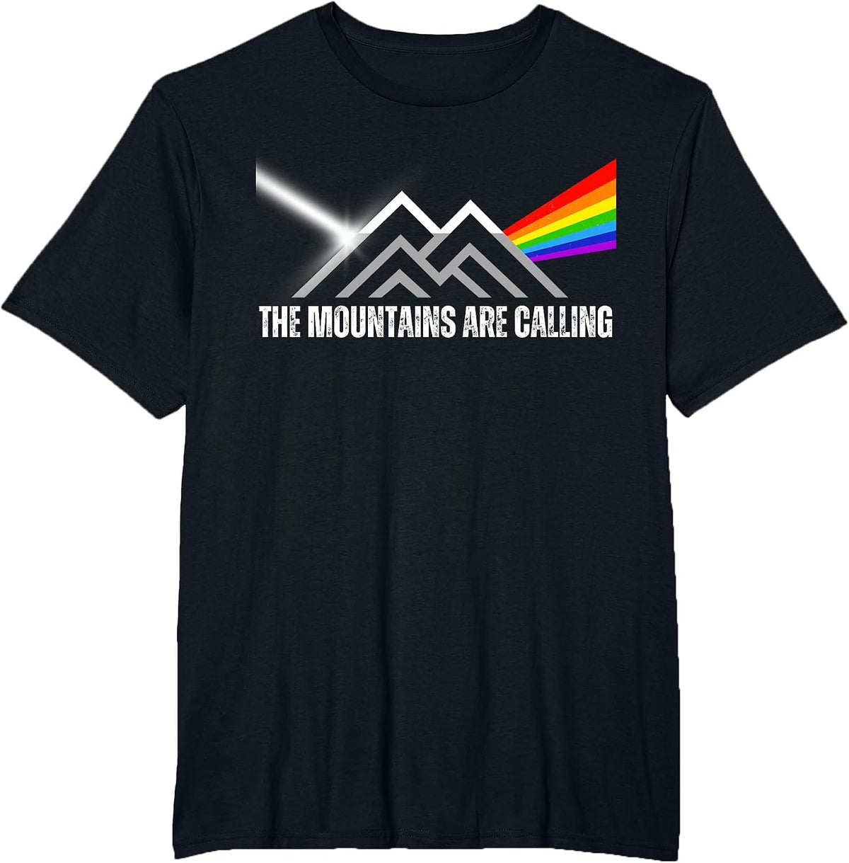 THE Mountains are Calling T-Shirt - Black