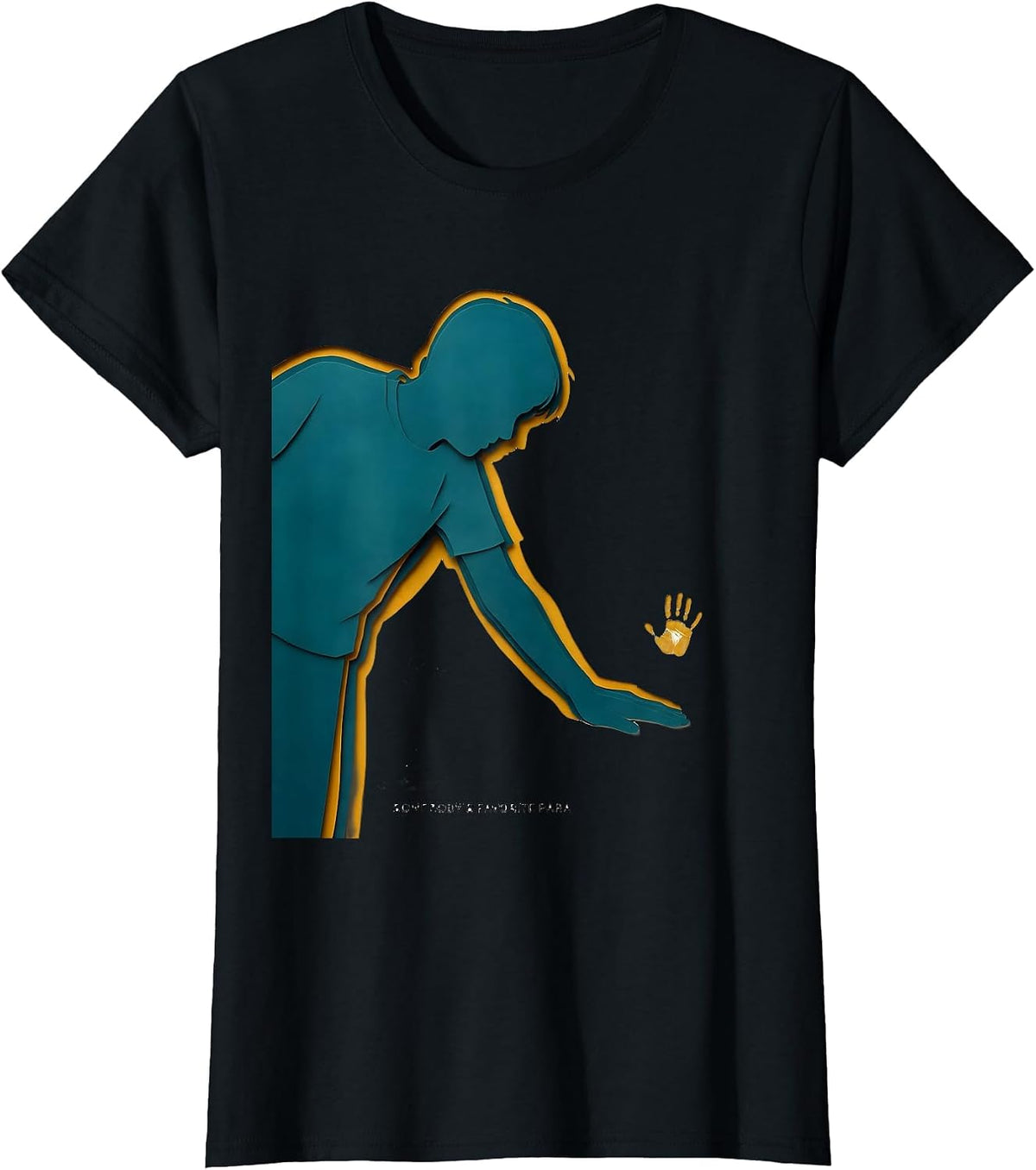 Somebody's Favorite Para Funny Paraprofessional Paraeducator T-Shirt - Black