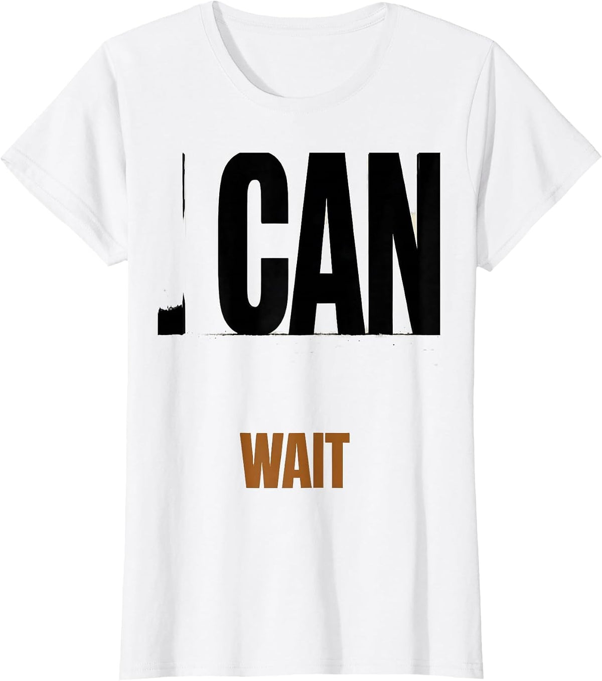 I Can Wait Funny Basset Hound Dog Lover Gift for Dad T-Shirt - White