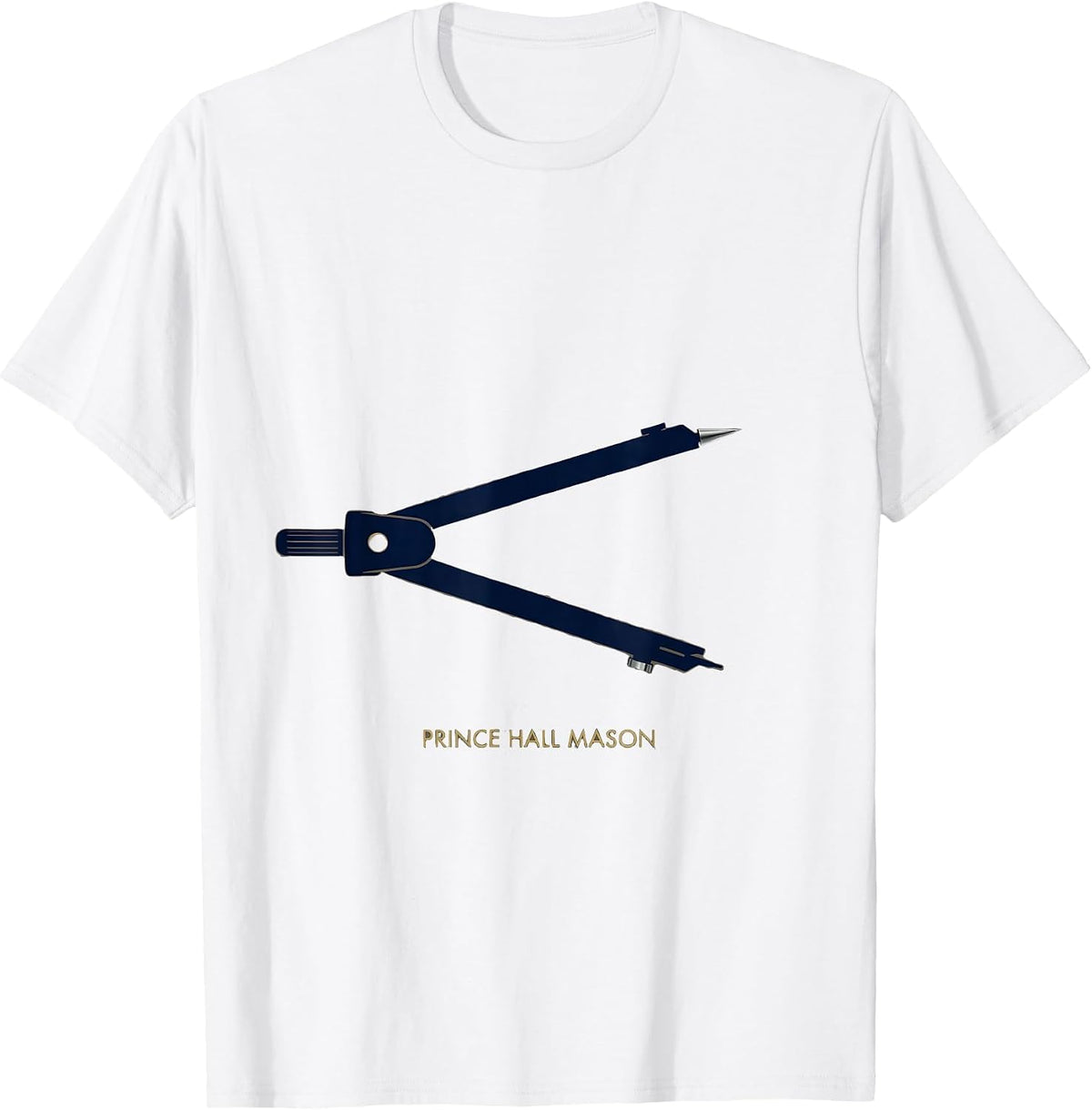 Men's Prince Hall Mason Fraternal Pride Masonic Brotherhood T-Shirt - White