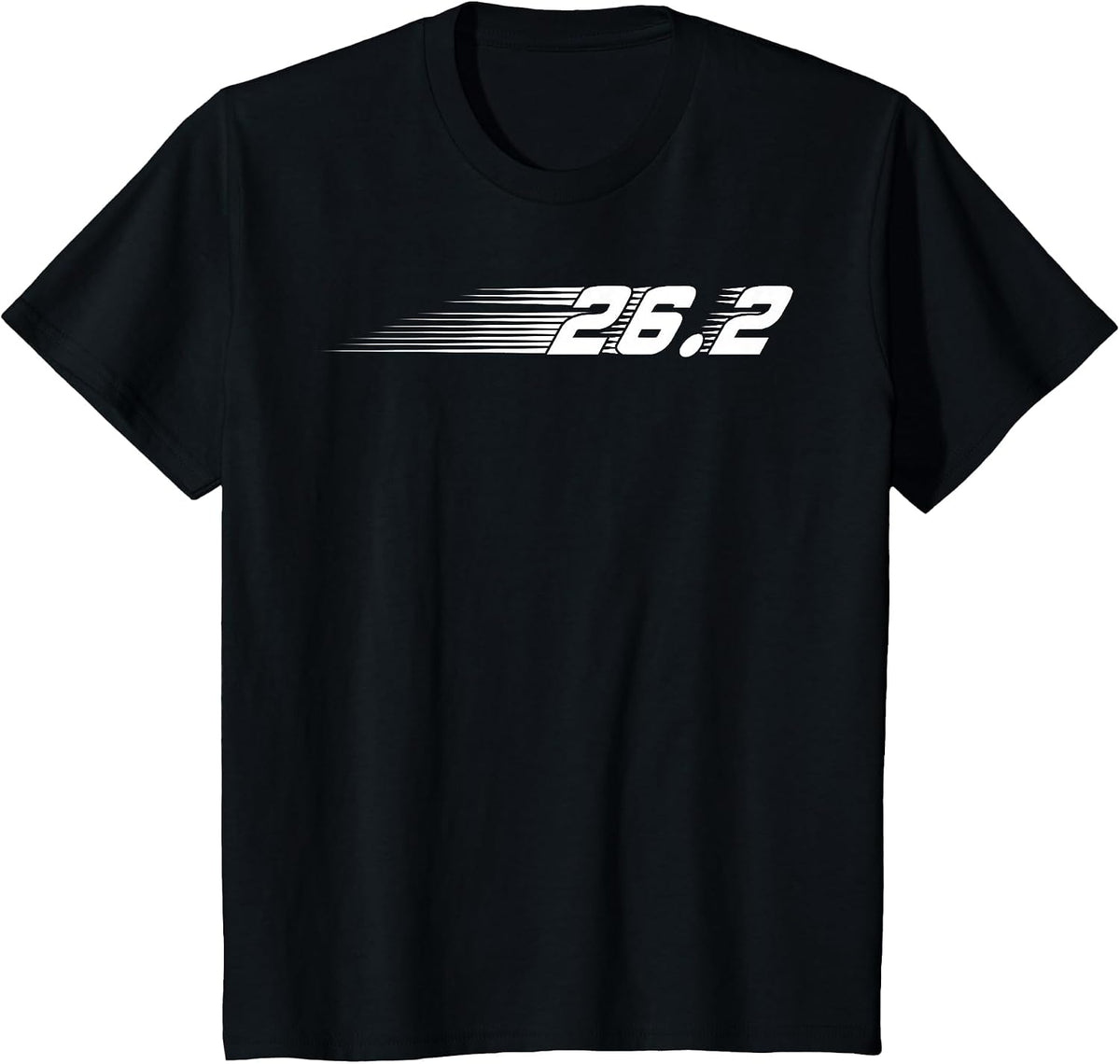 Cool Marathon Art for Men Women Marathoner Running Finisher T-Shirt - Black