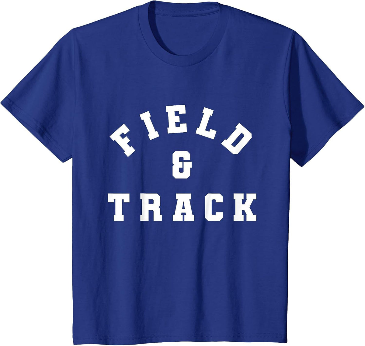 Track and Field Throwing Field & Track Coach Shot Put T-Shirt - Royal Blue