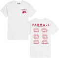 Case IH - Farmall Tractor Grid - Men's Short Sleeve Graphic T-Shirt - White