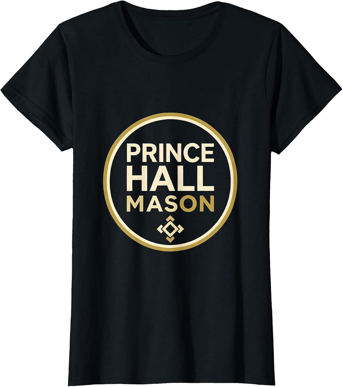 Prince Hall Mason Fraternal Pride Freemason Lodge Gift T-Shirt - Black