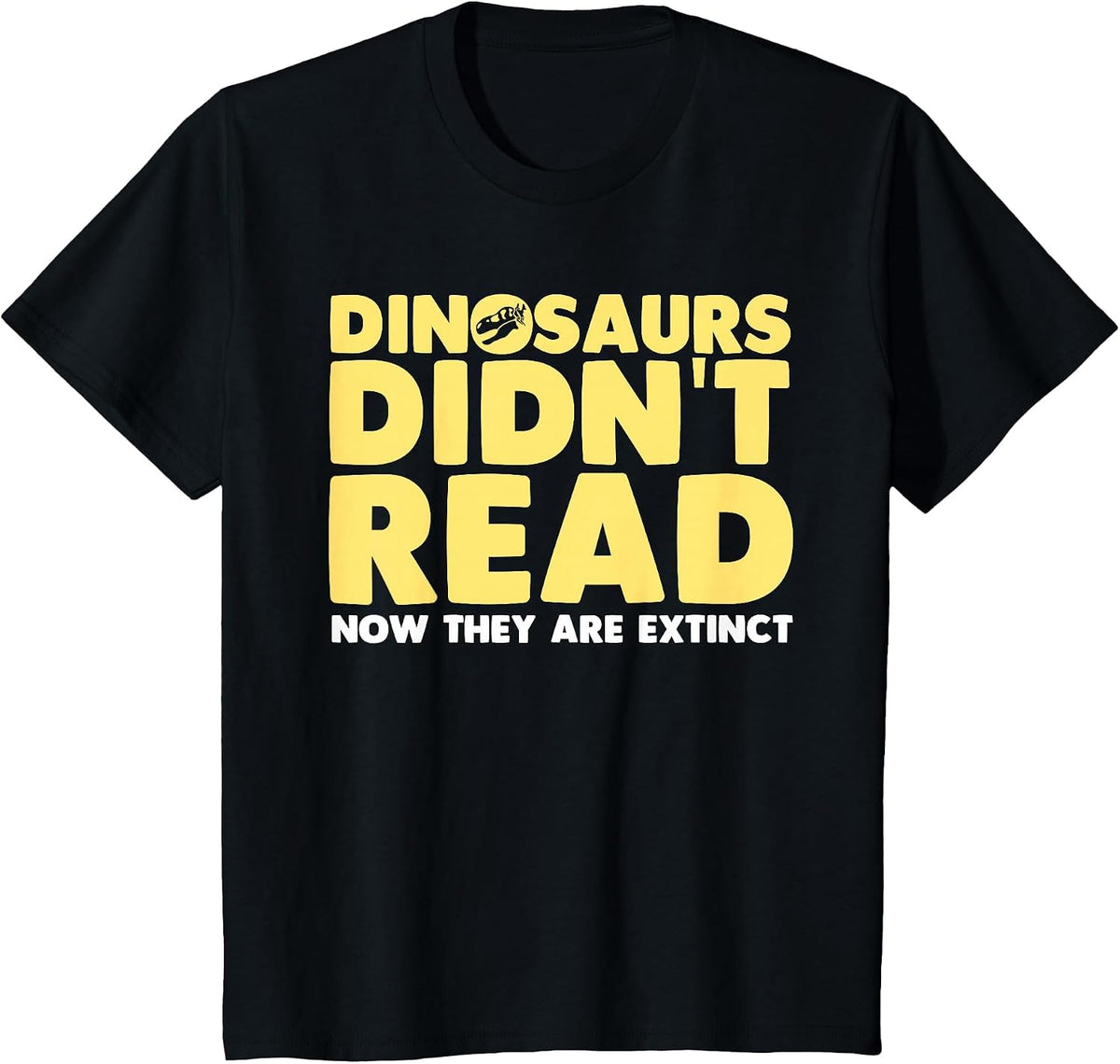 Cool Reading for Men Women Abibliophobia Read Library Themed T-Shirt - Black