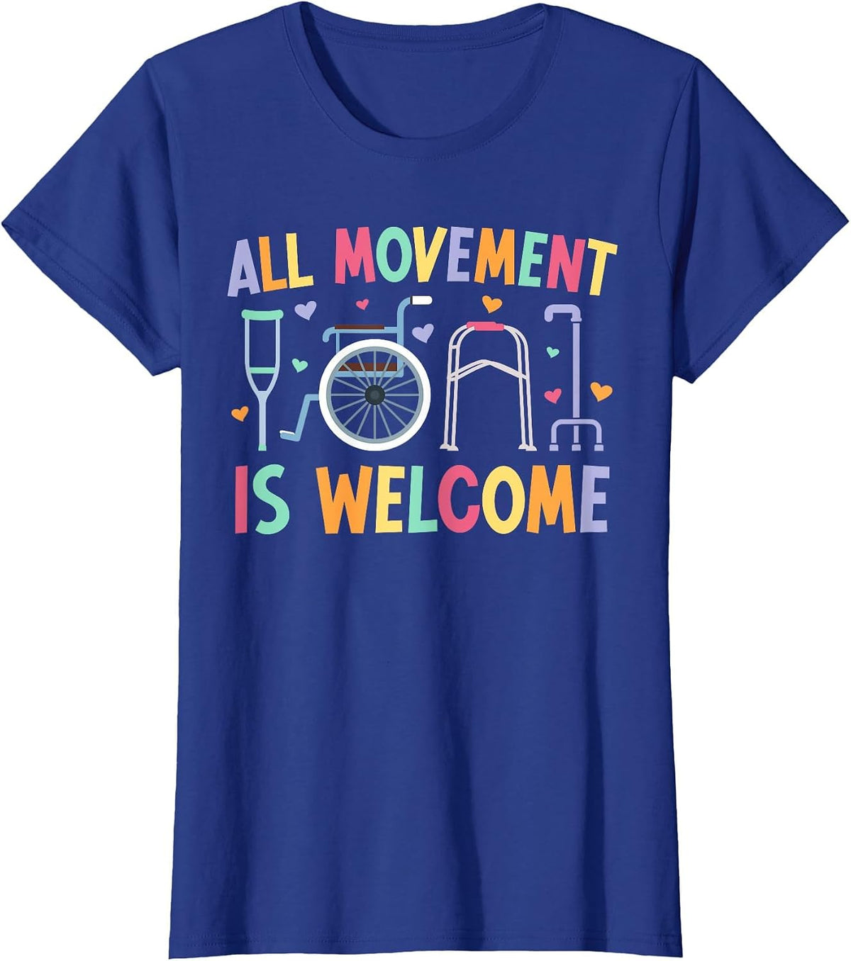 Funny Physical Therapist Physical Therapy Month T-Shirt - Royal Blue