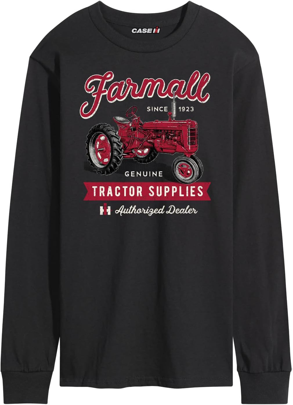 Farmall Genuine Tractor Supplies - Men's Long Sleeve T-Shirt - Black