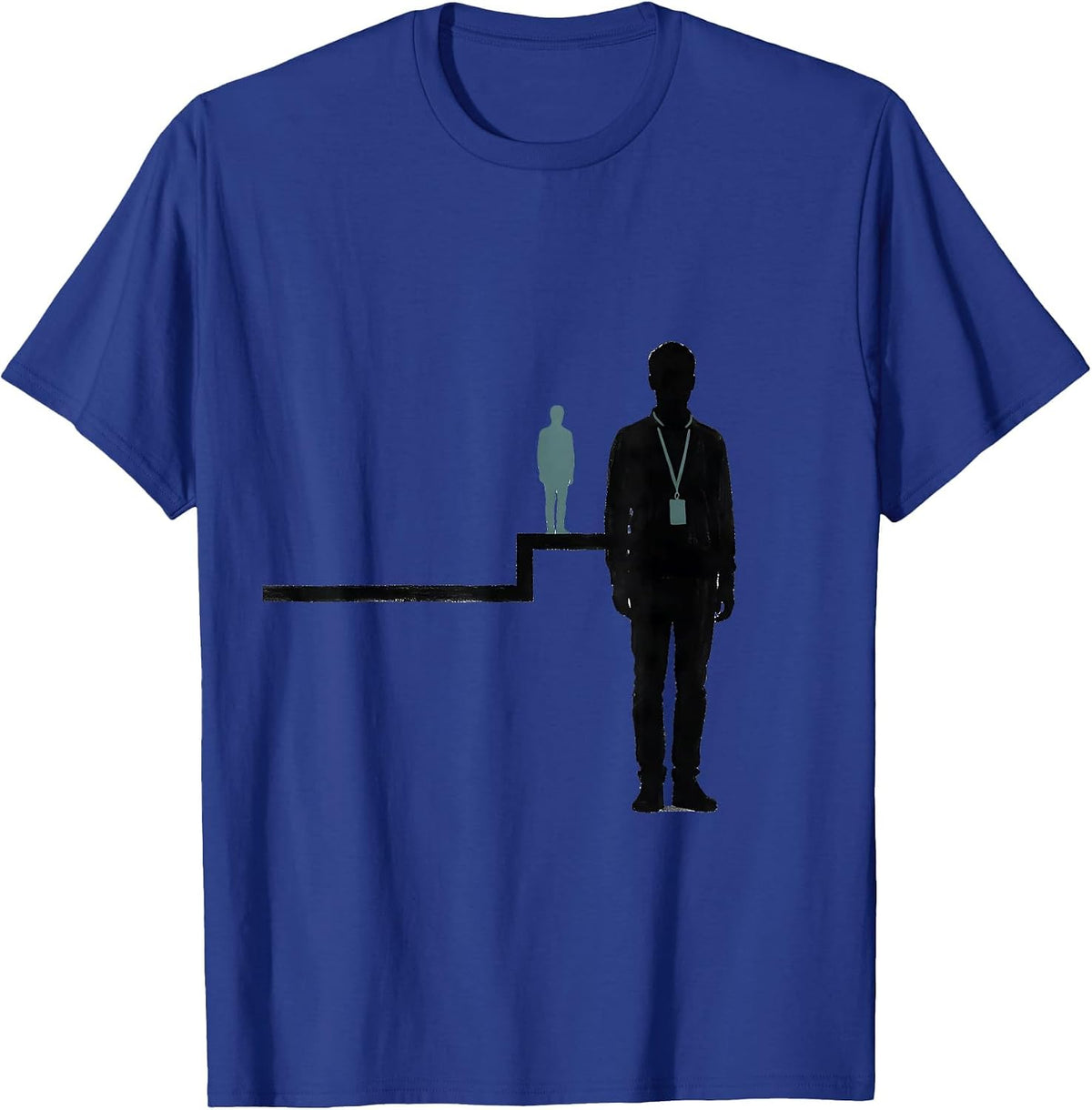 Para Support Staff Minimalist Humor Appreciation T-Shirt - Royal Blue