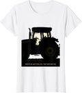 Women's Boots On, Quit Stalling, Tractor's Waiting Farmer T-Shirt - White