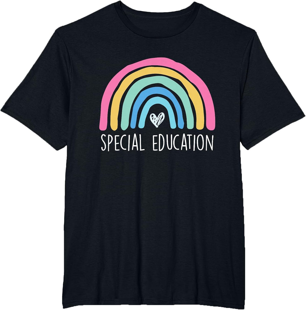 Special Education Sepd Teacher Paraprofessional Speducator T-Shirt - Black