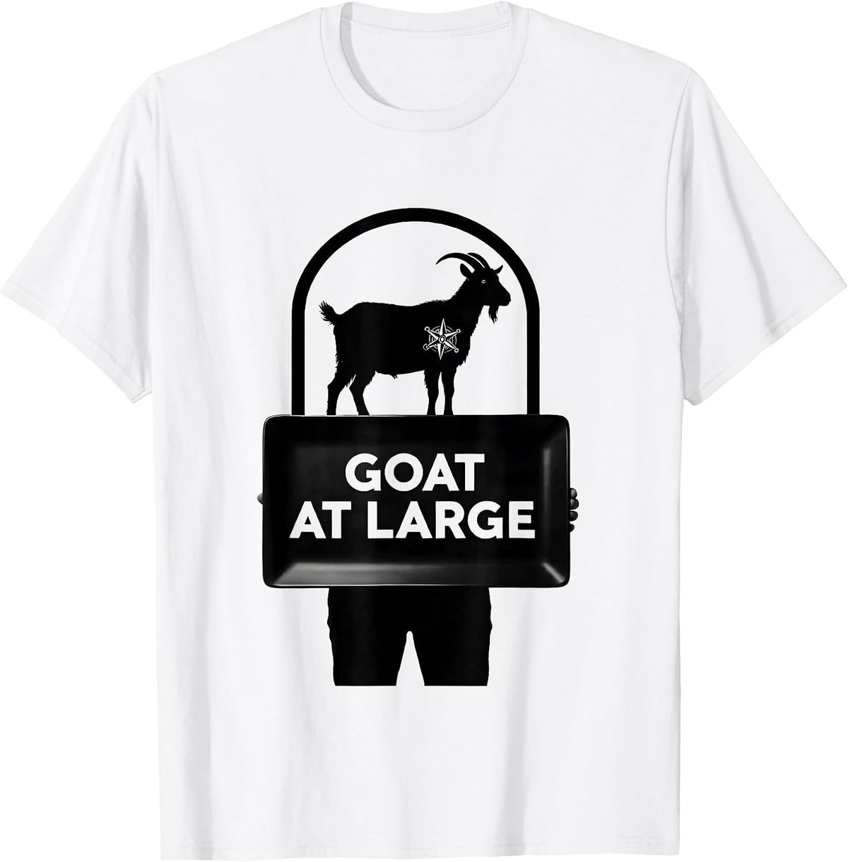 Men's Goat At Large Freemason Square And Compass Lodge Pride T-Shirt - White