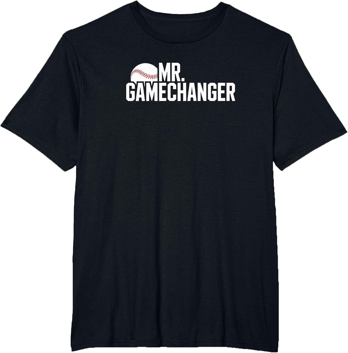Mr. Gamechanger Baseball Scorekeeper Love T-Shirt - Black